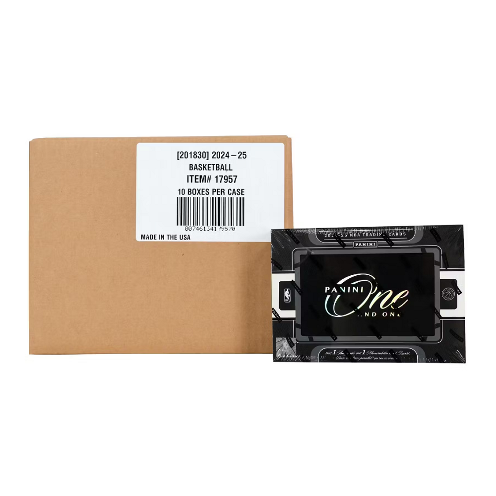 2024-25 Panini One & One Basketball 10-Box Hobby Case