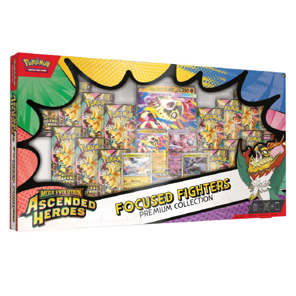 Pokemon: Mega Evolution Ascended Heroes Focused Fighters Premium Collection