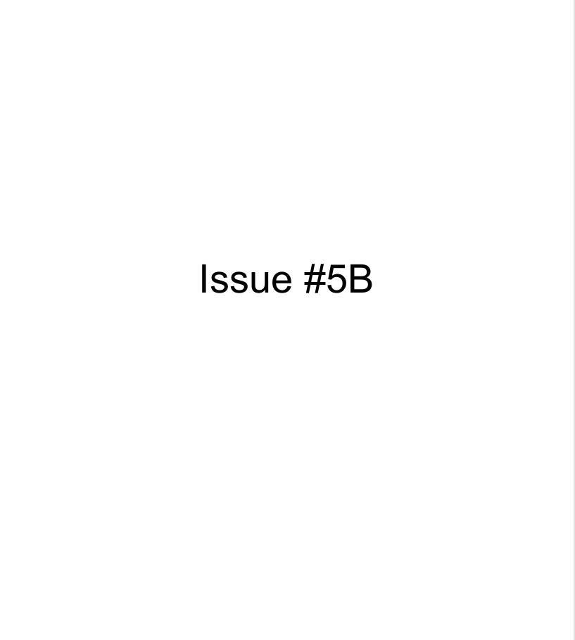 Damn Them All Issue #5B