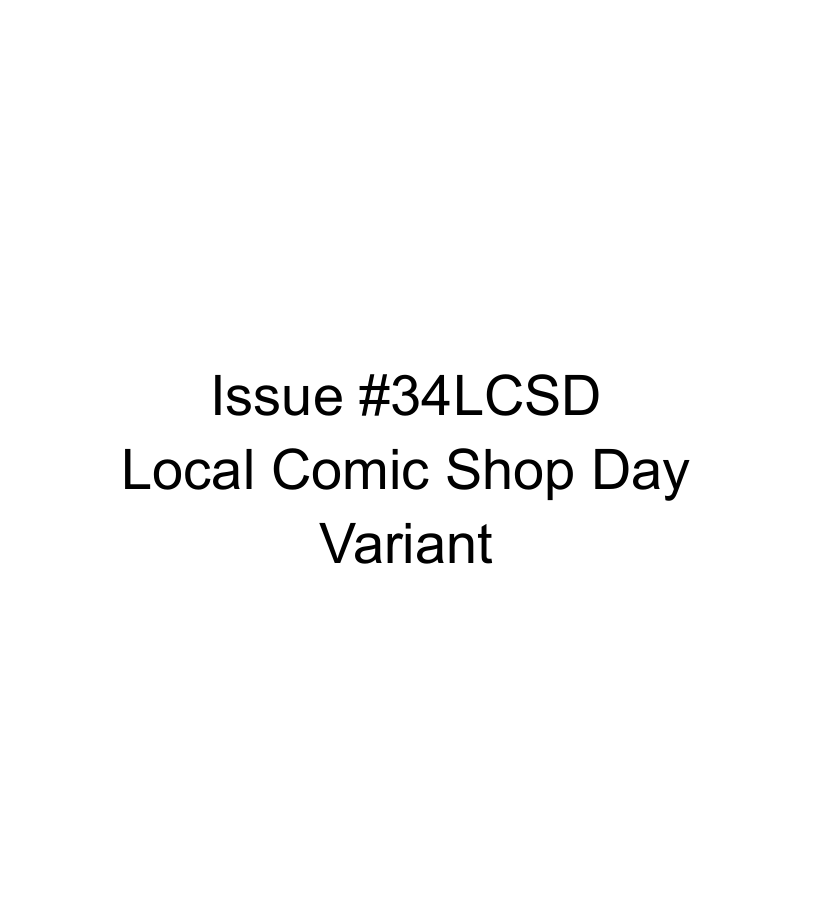 Something Is Killing the Children Issue #34LCSD Local Comic Shop Day Variant