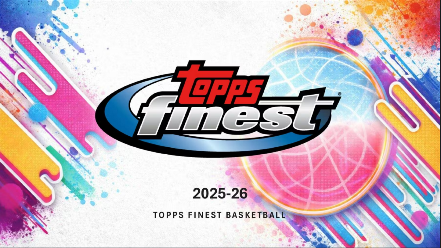 2025-26 Topps Finest Basketball Hobby Box