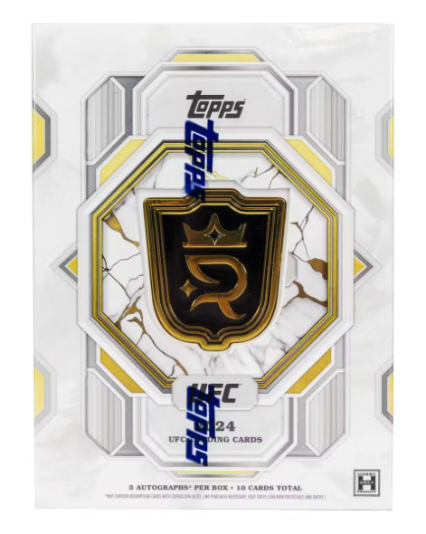 2024 Topps UFC Royalty Hobby 4-Box Case