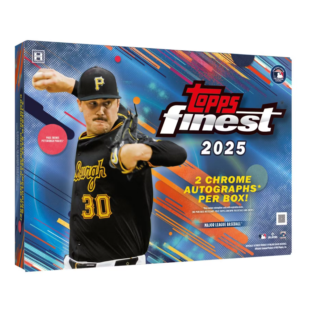 2025 Topps Finest Baseball Hobby Box