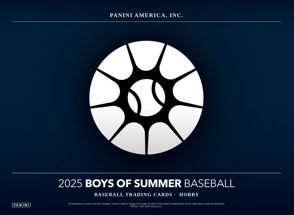 2025 Panini Boys of Summer Baseball Hobby Box