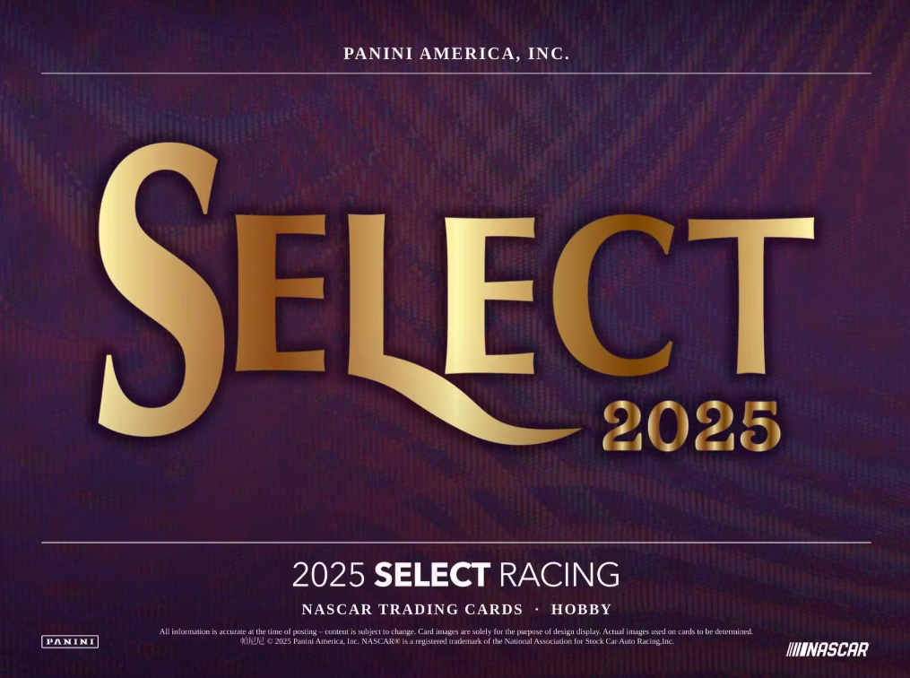 2025 Panini Select Racing Hobby Box