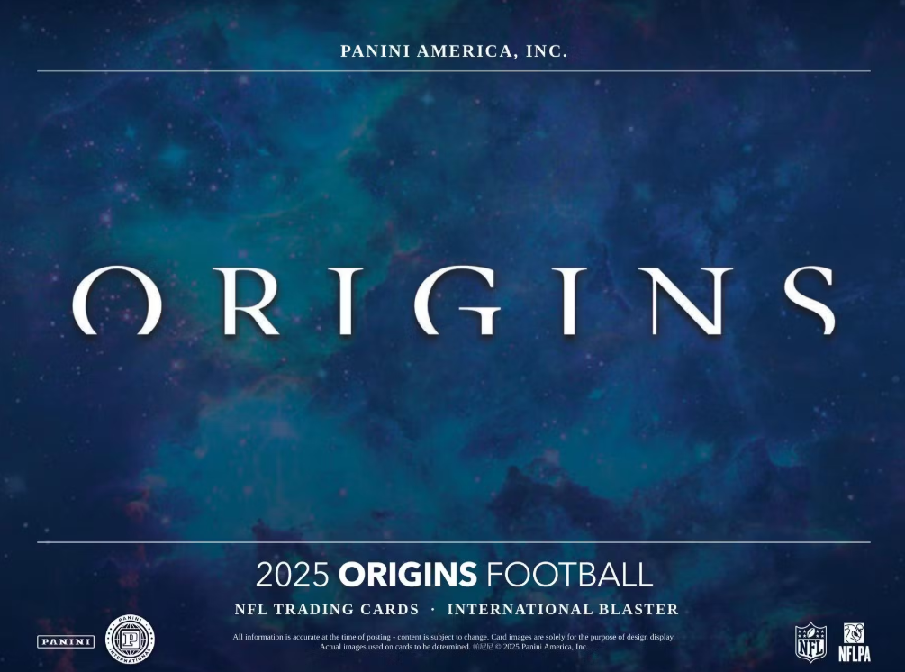 2025 Panini Origins Football International Blaster Box
