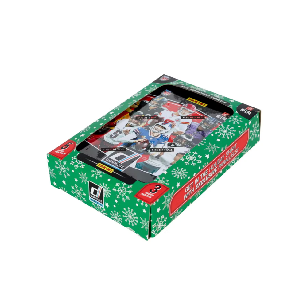 2025 Panini Donruss Football Holiday Tin