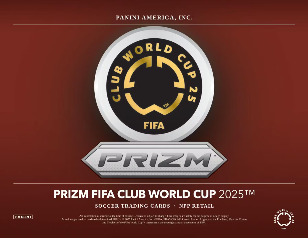 2025 Panini Prizm FIFA World Cup Soccer Mega Box