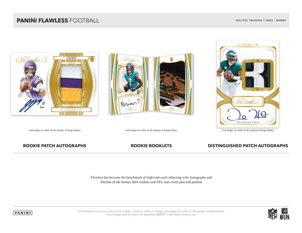 2024 Panini Flawless Football Hobby Box