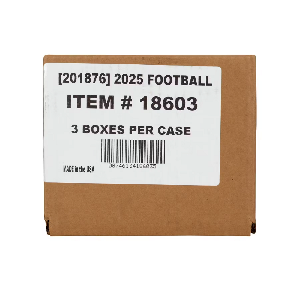 2025 Panini Impeccable Football Hobby 3-Box Case
