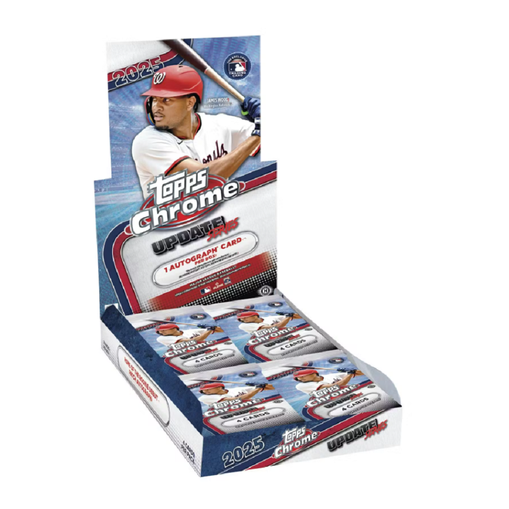 2025 Topps Chrome Update Baseball Hobby Box