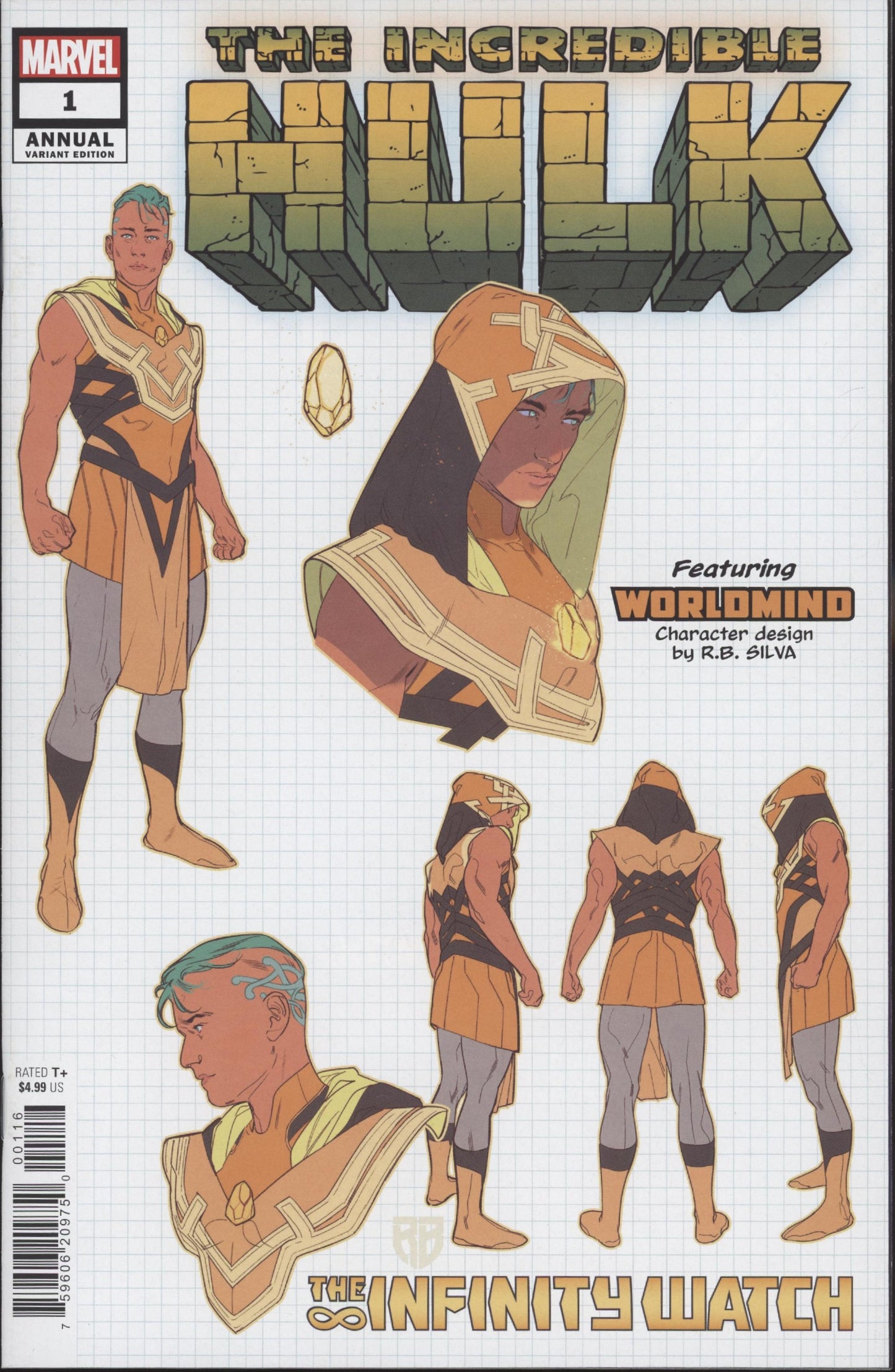 Incredible Hulk Issue #1D Annual 1:10 Retailer Incentive Variant