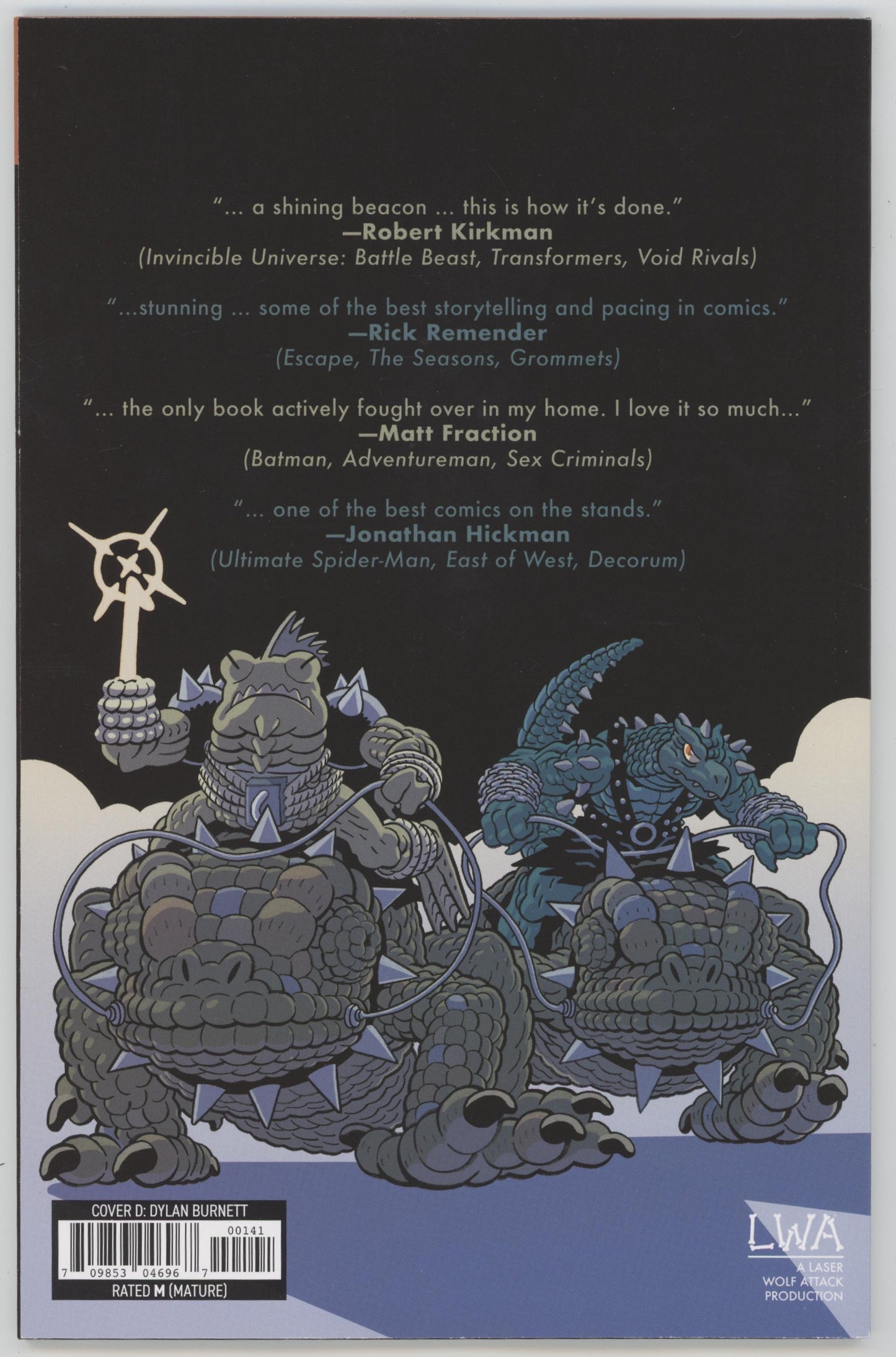 Head Lopper #1 (2026) Cover D Dylan Burnett Variant (Mature)