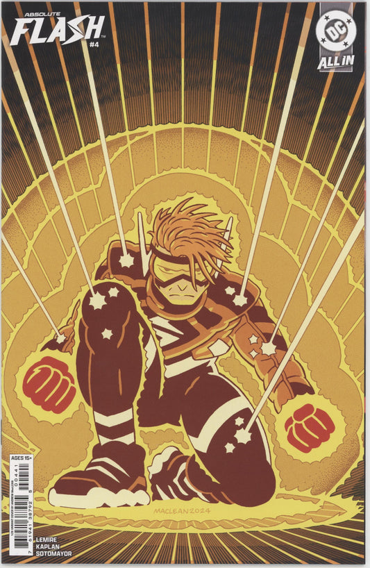 ABSOLUTE FLASH #4 CVR D INC 1:25 ANDREW MACLEAN CARD STOCK VAR