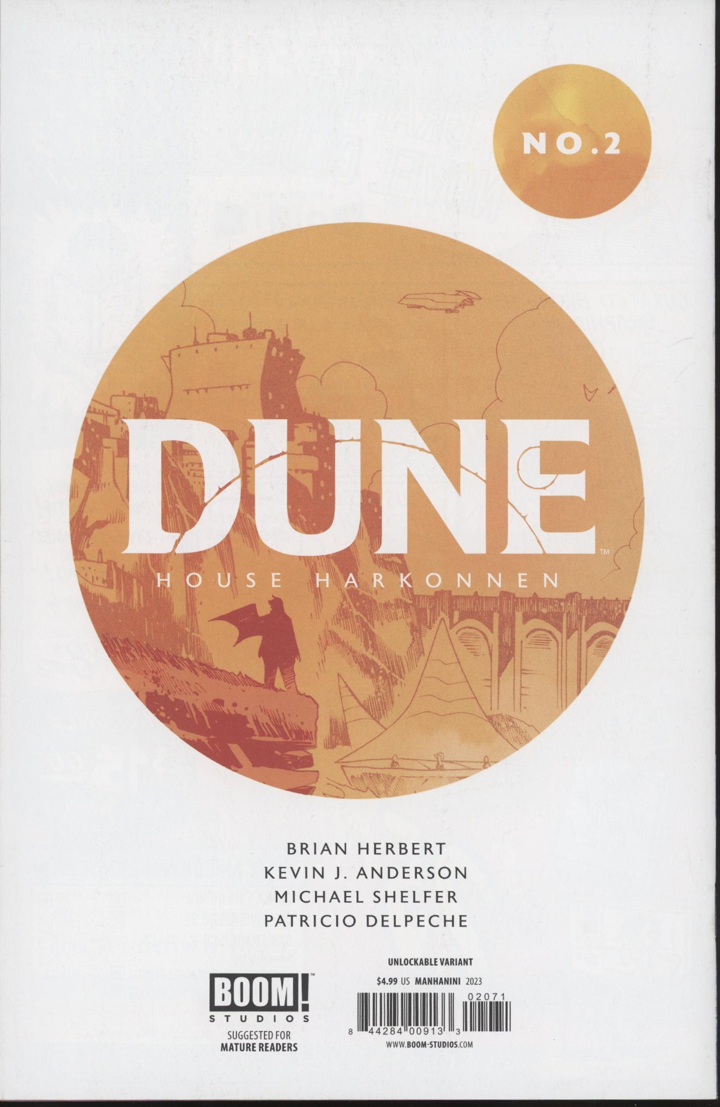 Dune House Harkonnen Issue #2G