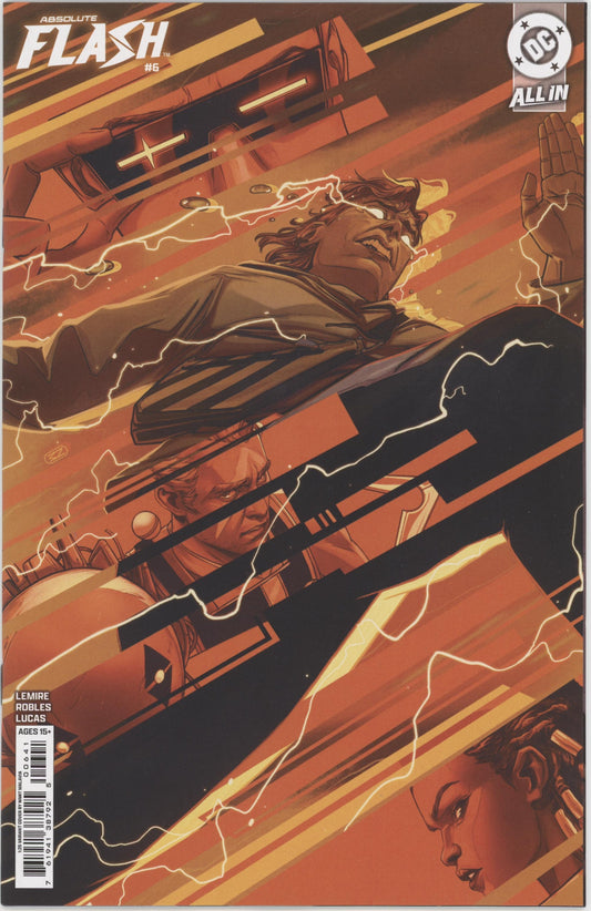 Absolute Flash #6 Cover D 1 in 25 Nimit Malavia Card Stock Variant