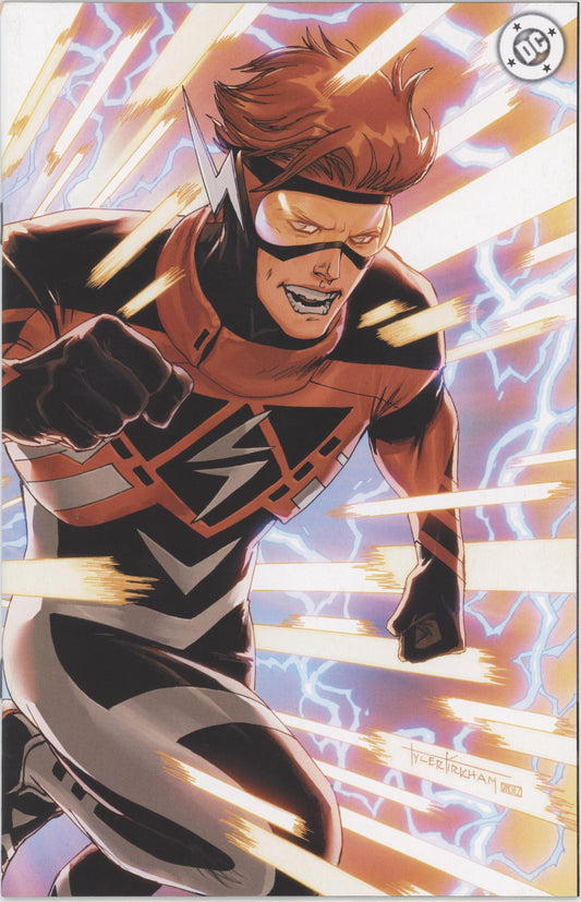 Absolute Flash #6 Cover E 1 in 50 Tyler Kirkham Virgin Card Stock Variant