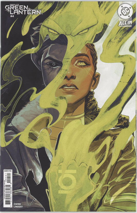 ABSOLUTE GREEN LANTERN #4 CVR D INC 1:25 NIMIT MALAVIA CARD STOCK VAR