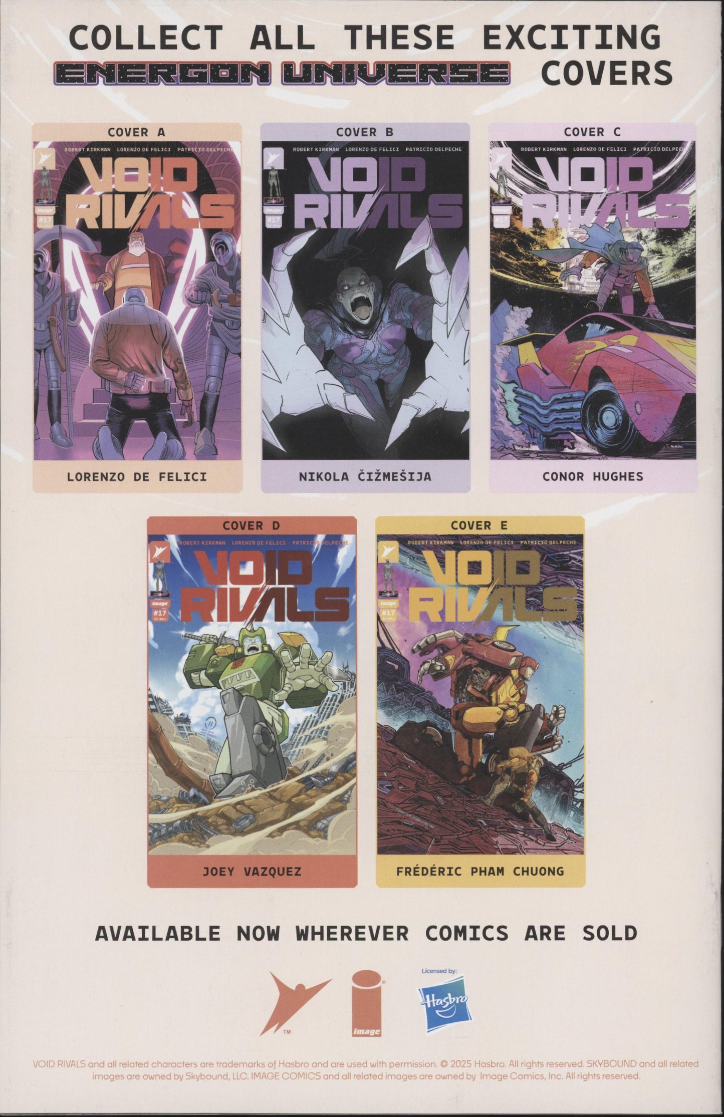 Void Rivals Issue #17C 1:10 Retailer Incentive Variant