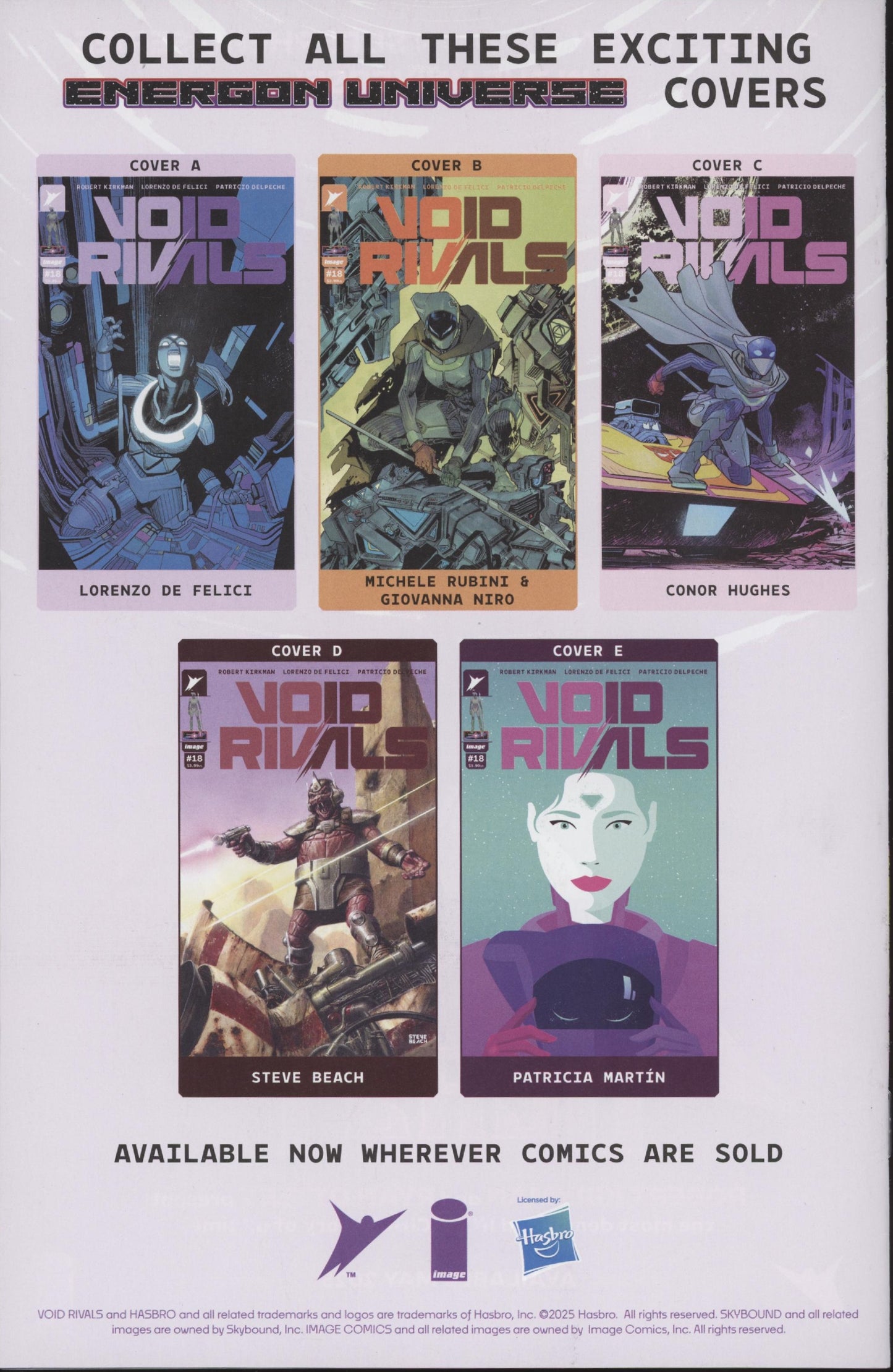 Void Rivals Issue #18C 1:10 Retailer Incentive Variant