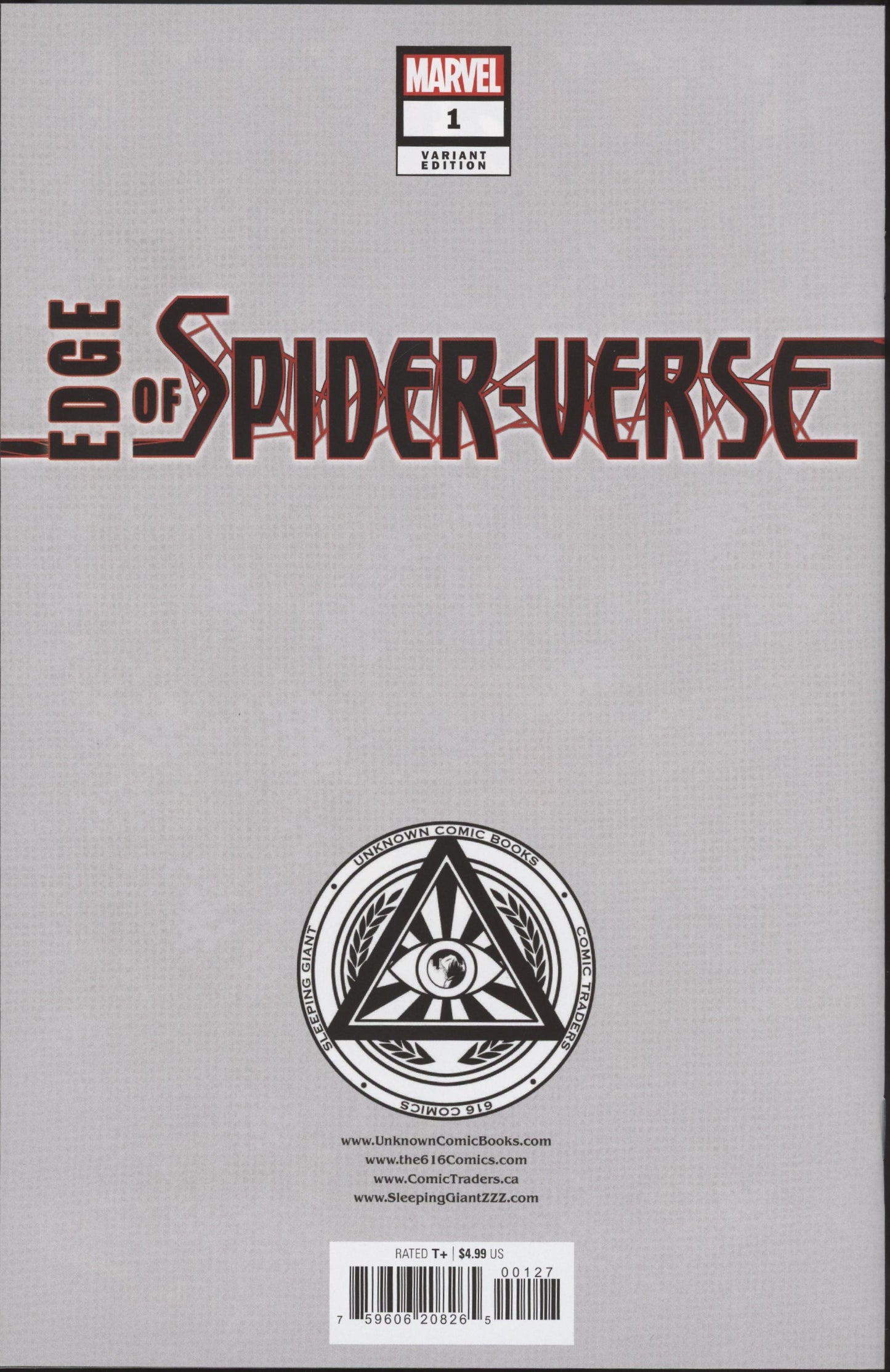 Edge of Spider-Verse Issue #1 Nathan Szerdy Variant