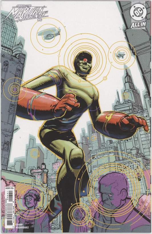 Absolute Martian Manhunter #6 (Of 12) Cover D 1 in 25 Riley Rossmo Card Stock Variant