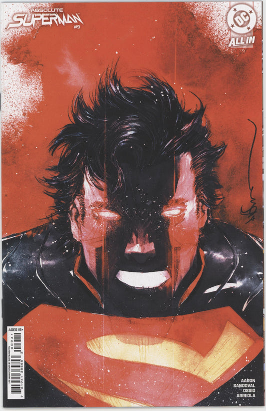 ABSOLUTE SUPERMAN #9 CVR D INC 1:25 DUSTIN NGUYEN CARD STOCK VAR