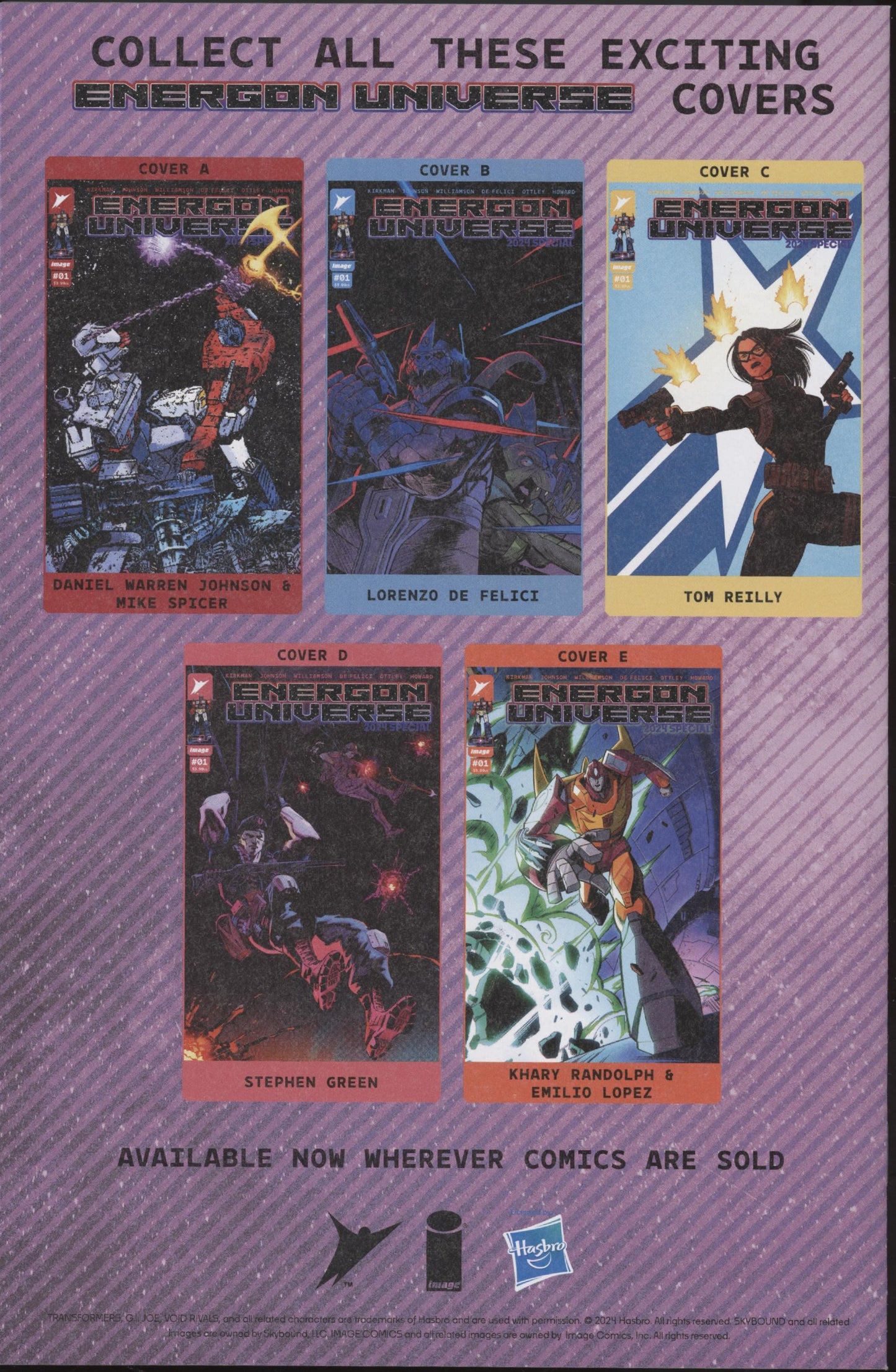 Energon Universe Special Issue #1C 1:10 Retailer Incentive Variant