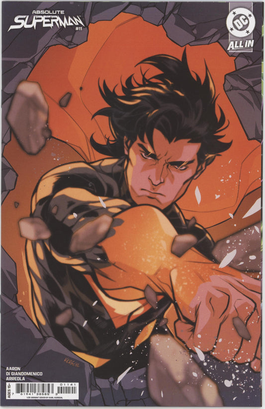 Absolute Superman #11 Cover D 1 in 25 Karl Kerschl Card Stock Variant