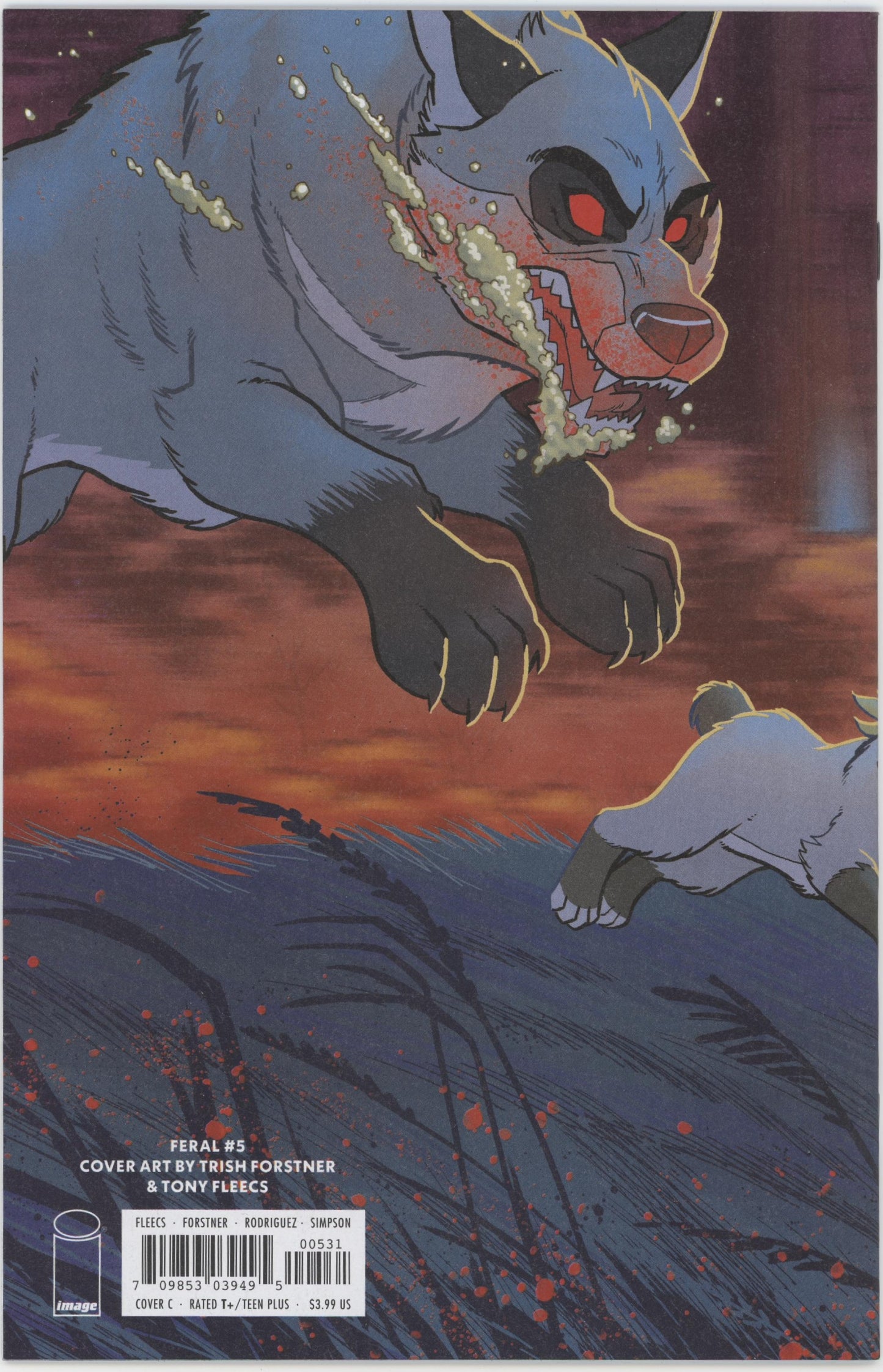 Feral Issue #5C 1:10 Retailer Incentive Variant