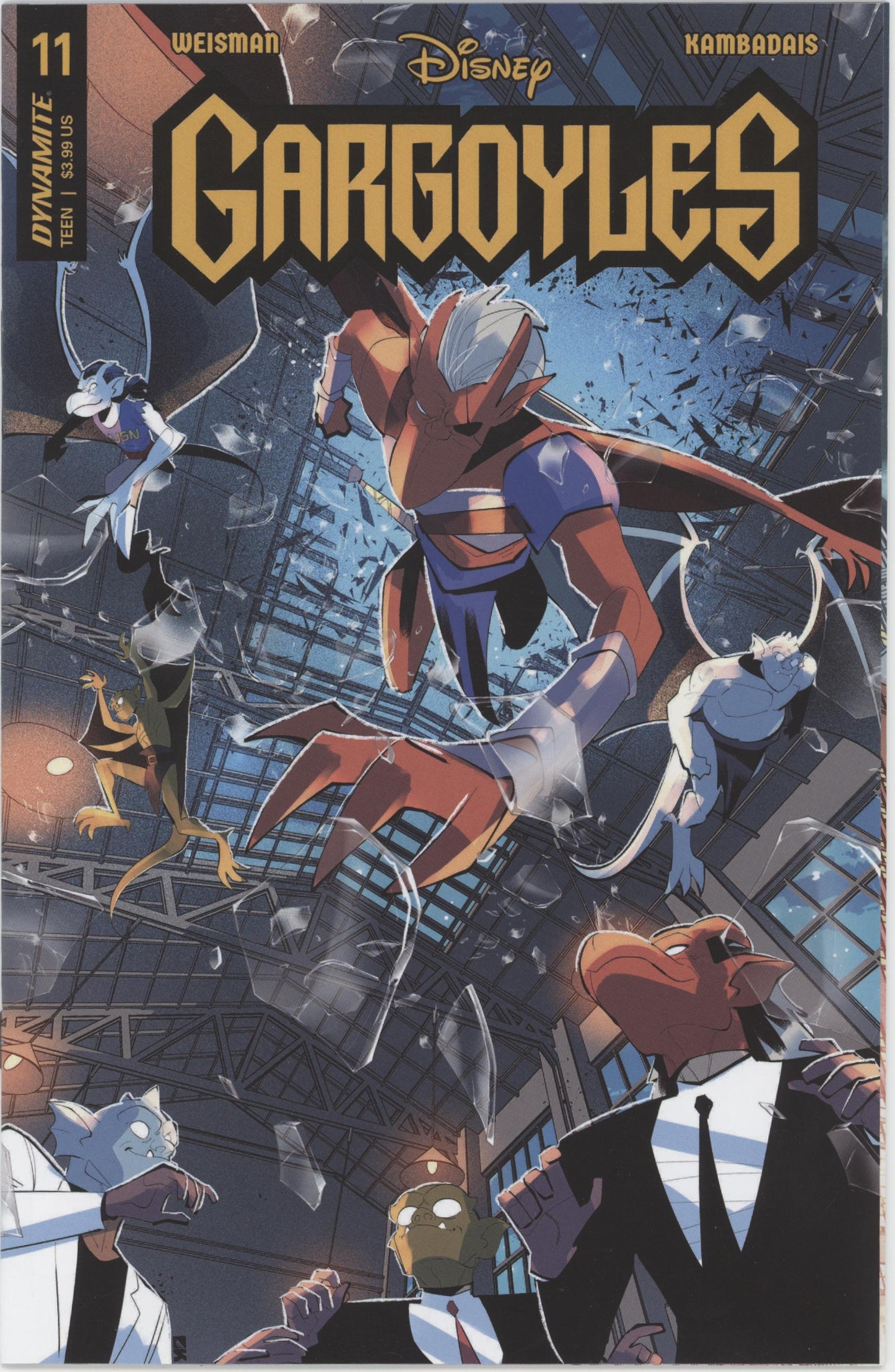 Gargoyles Issue #11H 1:7 Retailer Incentive Variant