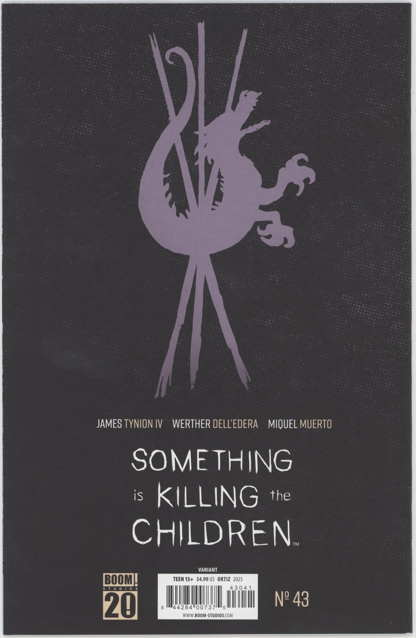 Something Is Killing The Children #43 D 1 in 10 Variant Edition (Full Art, Ortiz)