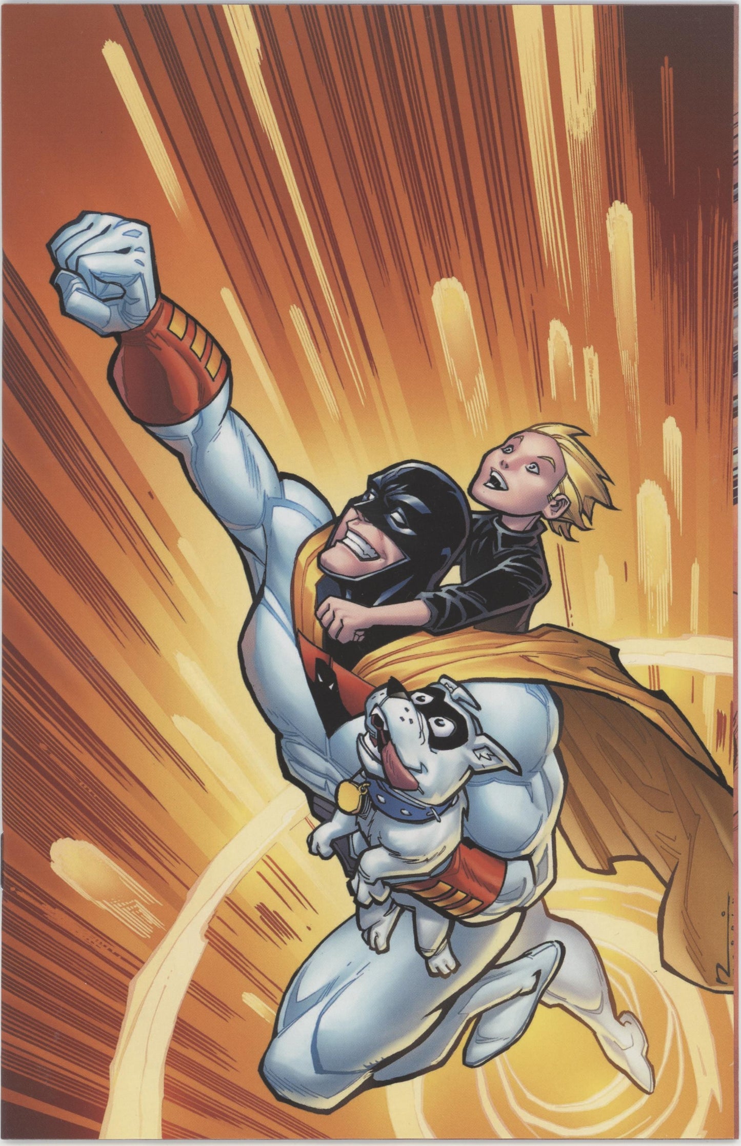 SPACE GHOST JONNY QUEST SPACE QUEST #3 CVR I INC 1:10 CHAD HARDIN VIRGIN VAR