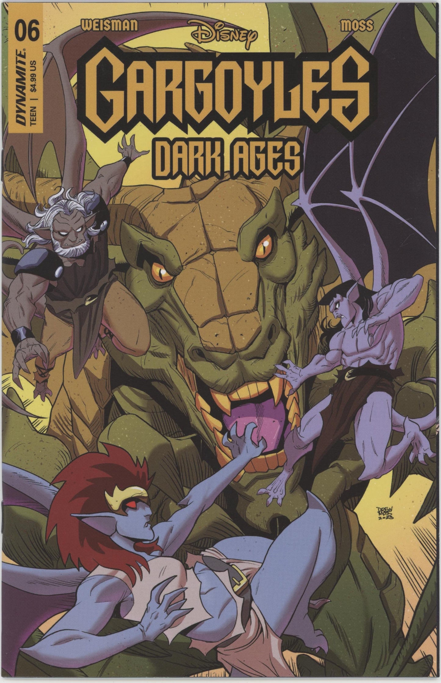 Gargoyles Dark Ages Issue #6G 1:7 Retailer Incentive Variant