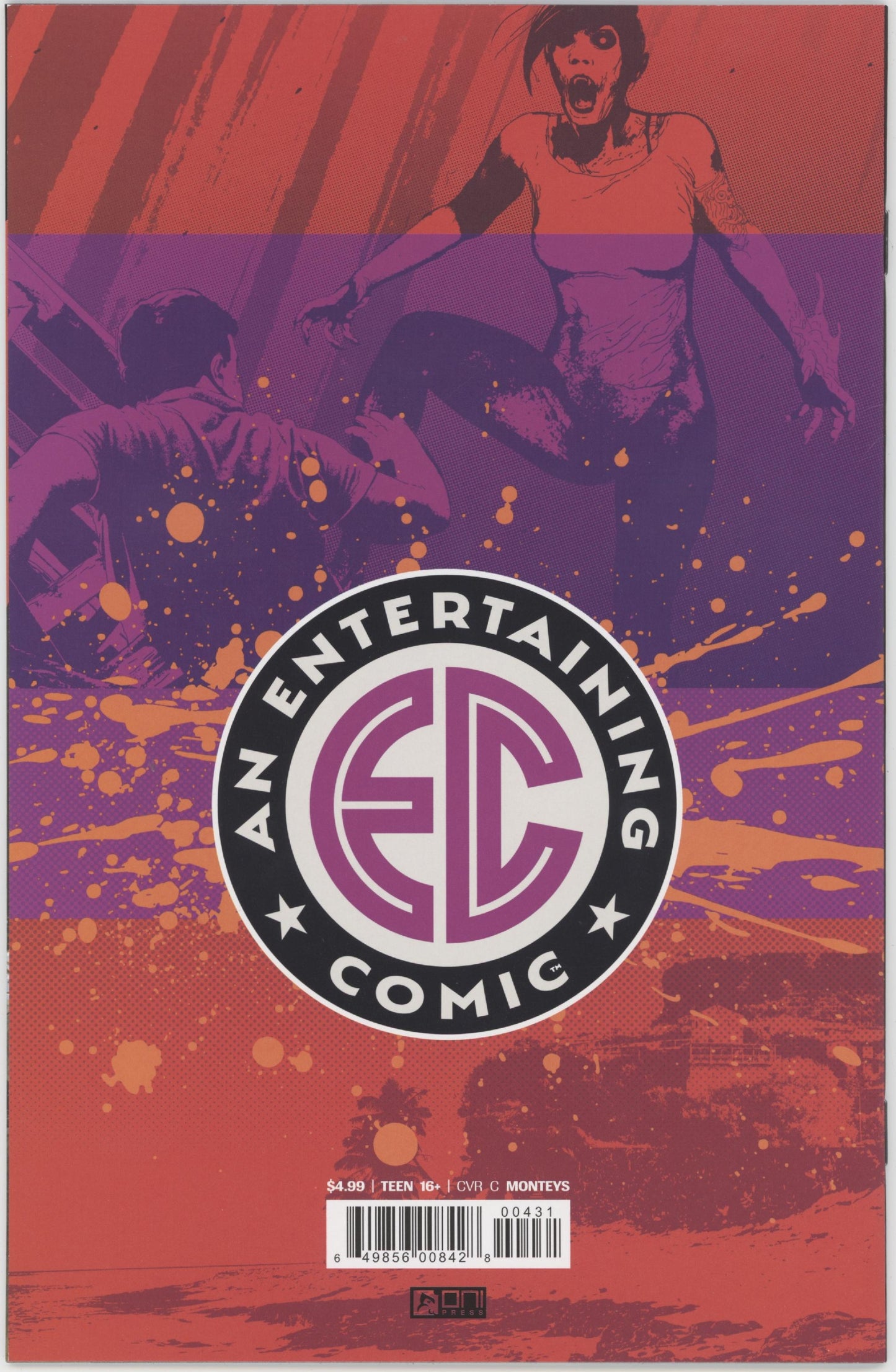EC Blood Type #4 (Of 4) Cover C 1 in 10 Albert Monteys EC Homage Variant