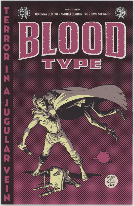 EC Blood Type #4 (Of 4) Cover C 1 in 10 Albert Monteys EC Homage Variant