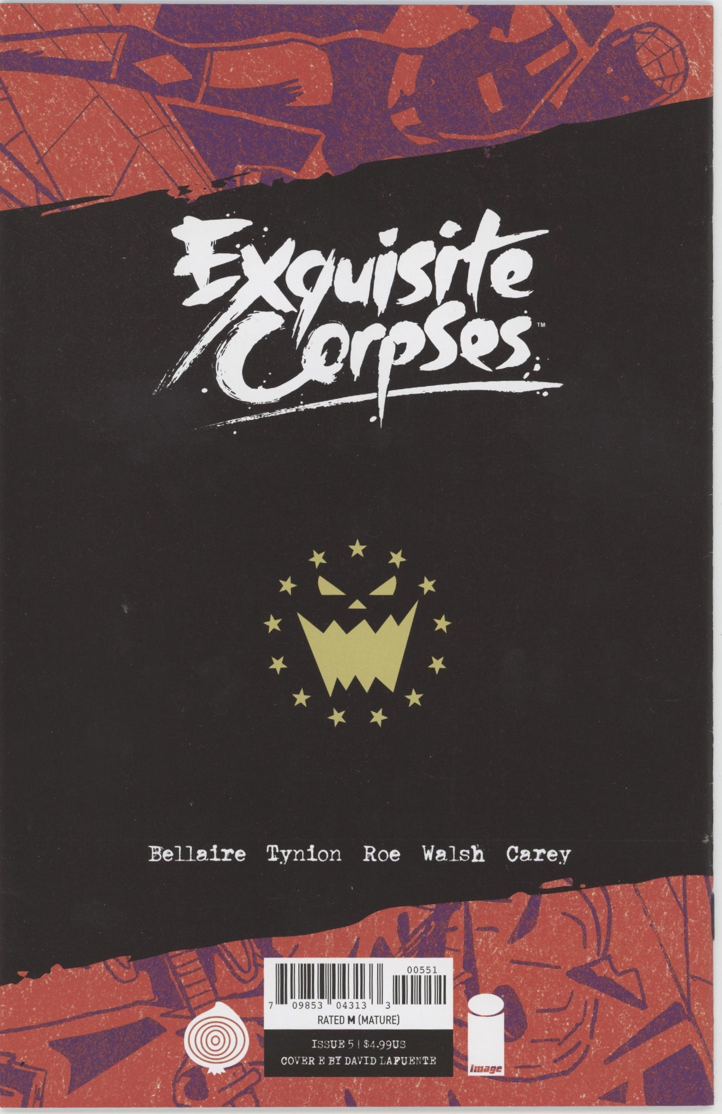 Exquisite Corpses #5 Cover E 1 in 25 David Lafuente Variant (Mature)