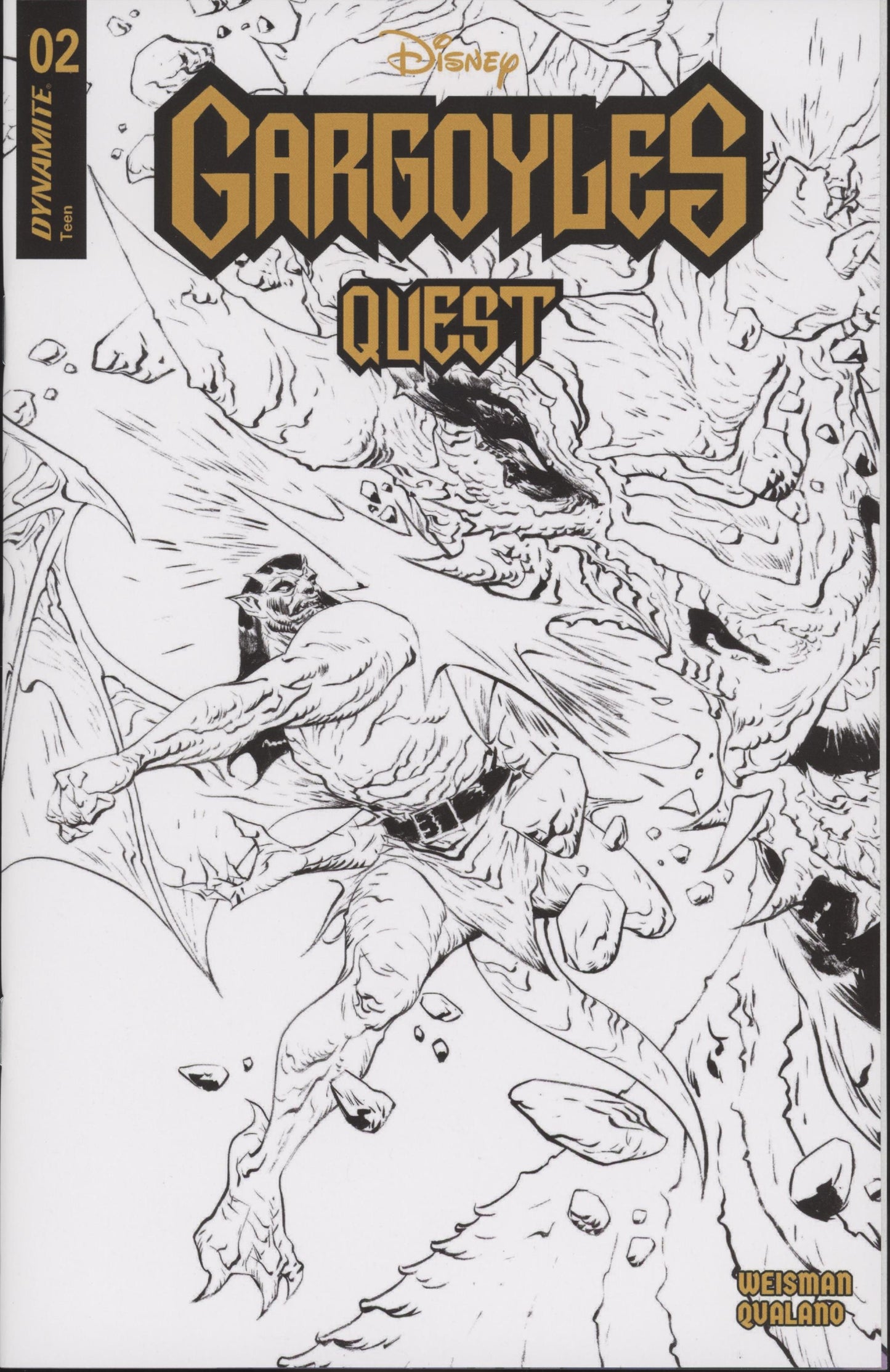 Gargoyles Quest Issue #2F 1:10 Retailer Incentive Variant