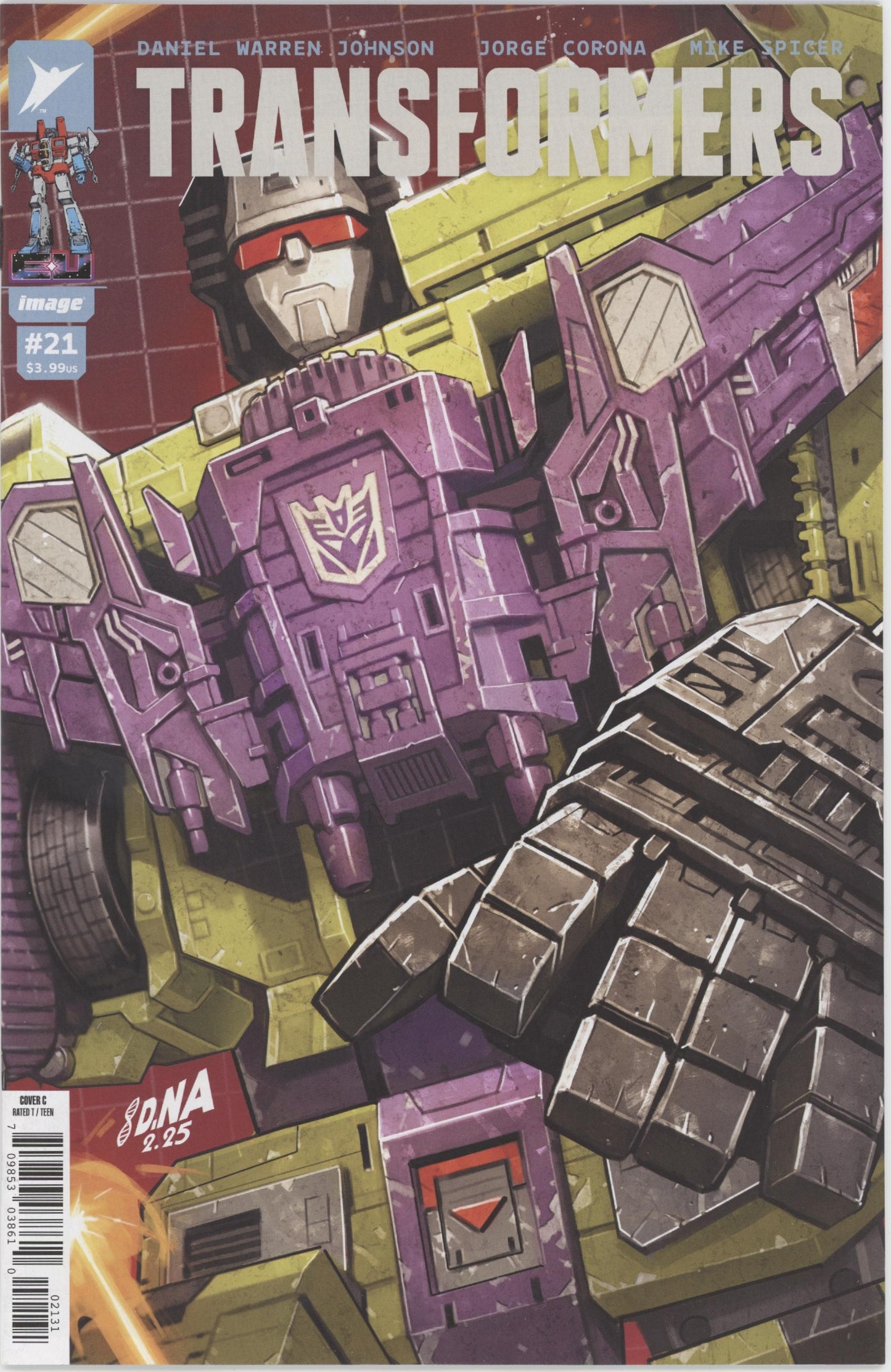 TRANSFORMERS #21 CVR C INC 1:10 DAVID NAKAYAMA VAR
