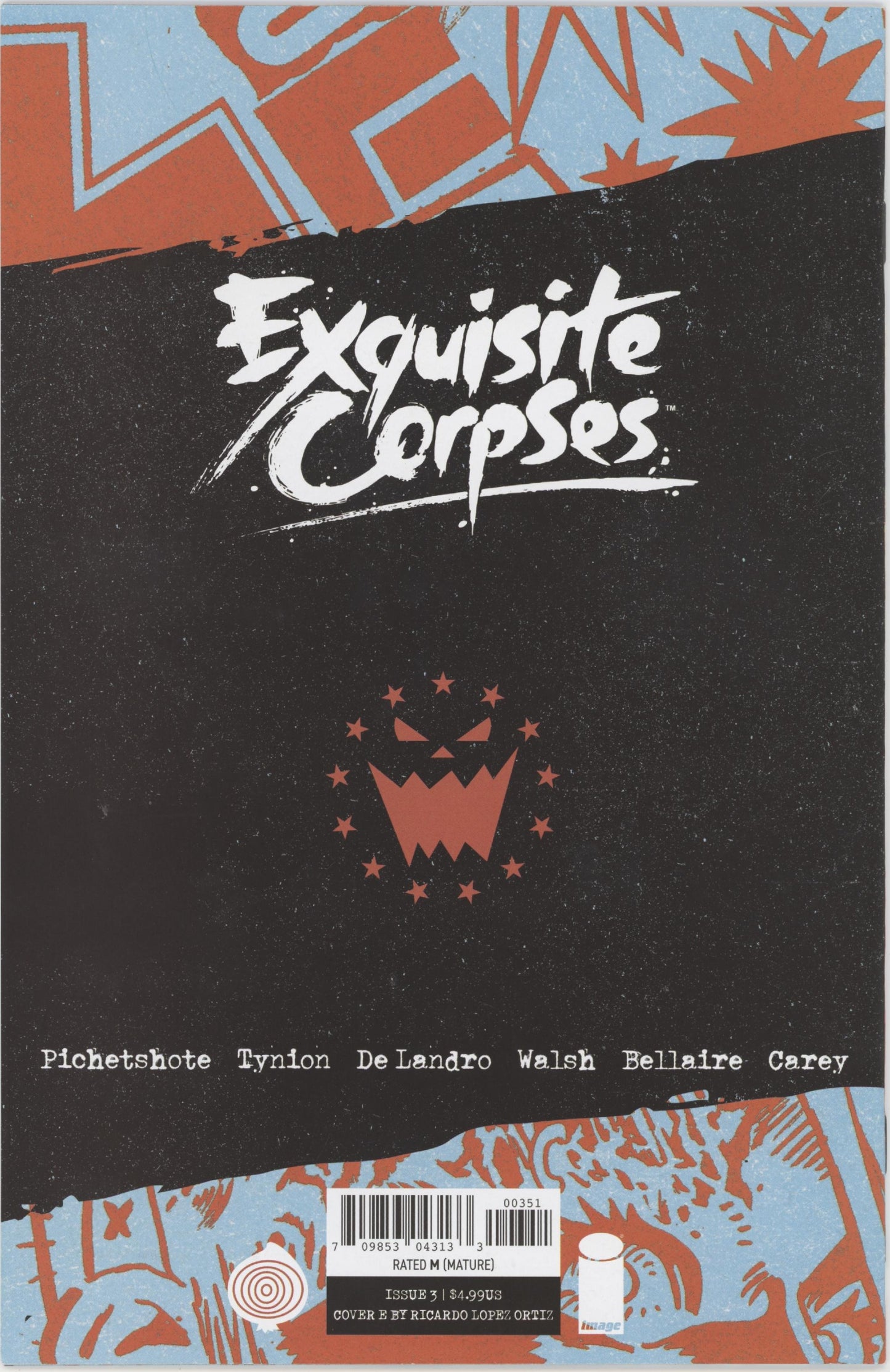 EXQUISITE CORPSES #3 CVR E INC 1:25 RICARDO LOPEZ ORTIZ VAR (MR)