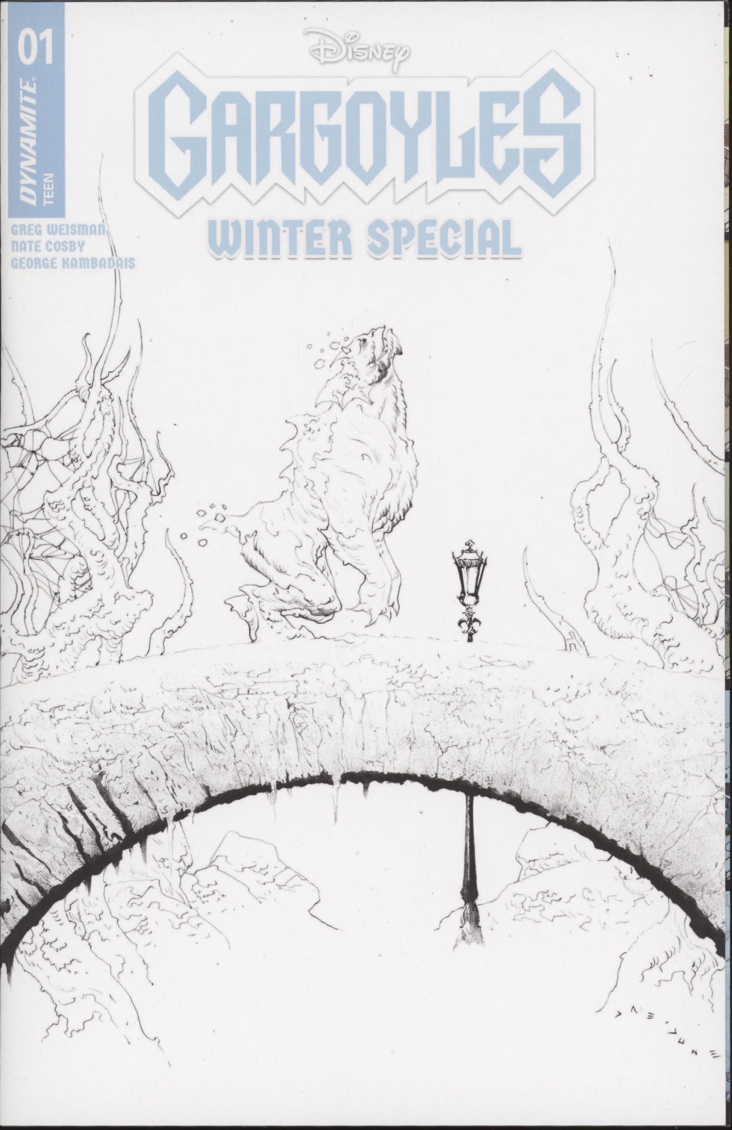 Gargoyles Winter Special Issue #1E 1:10 Retailer Incentive Variant