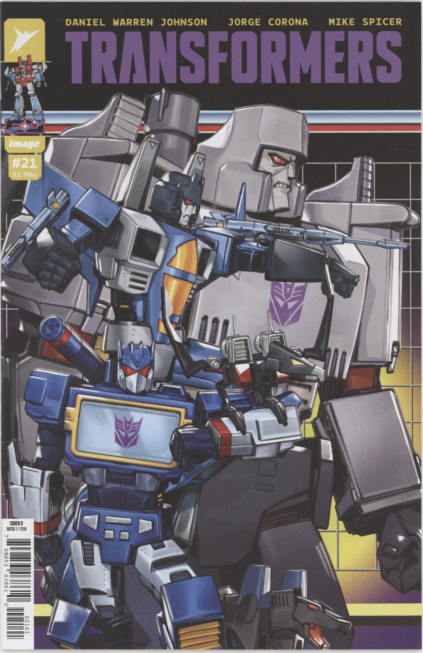 TRANSFORMERS #21 CVR D INC 1:25 DERRICK CHEW VAR