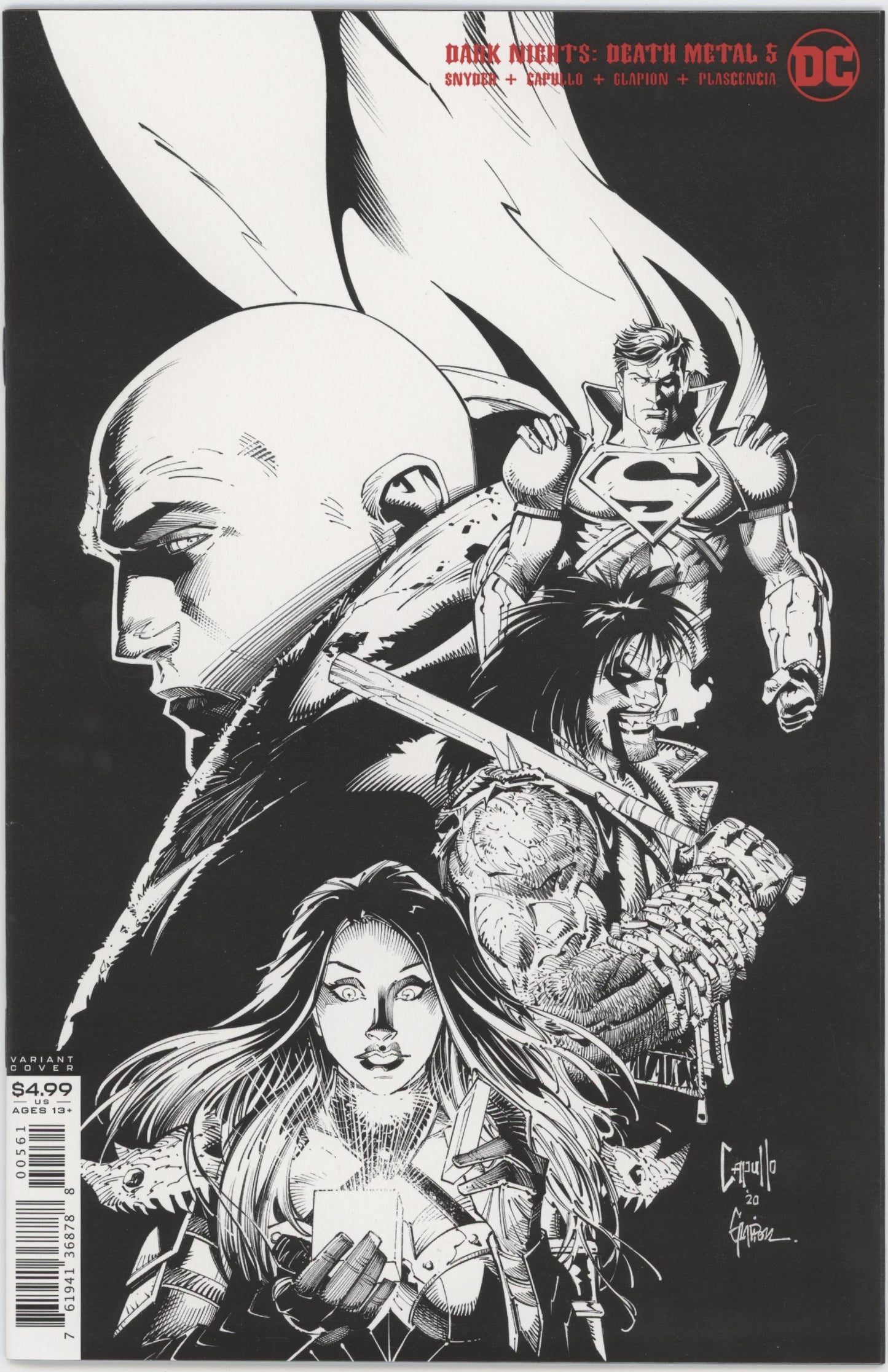 Dark Nights Death Metal Issue #5F 1:100 Retailer Incentive Variant