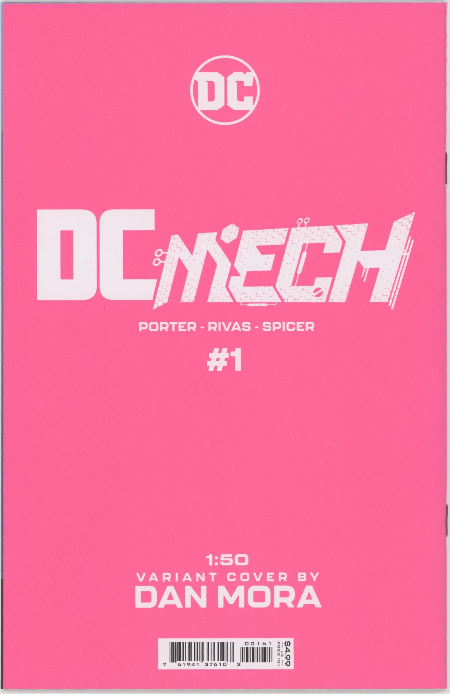 DC Mech Issue #1F 1:50 Retailer Incentive Variant