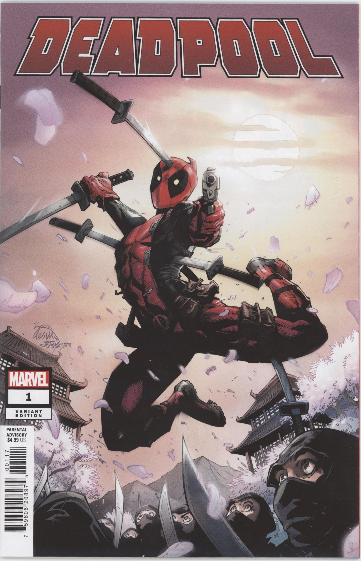 Deadpool Issue #1K 1:25 Retailer Incentive Variant