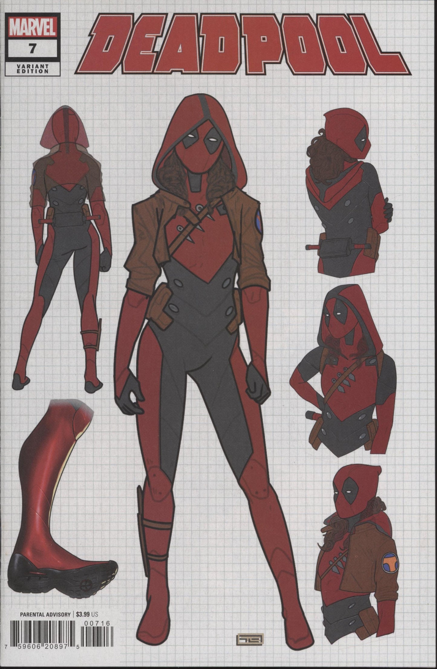 Deadpool Issue #7F 1:25 Retailer Incentive Variant