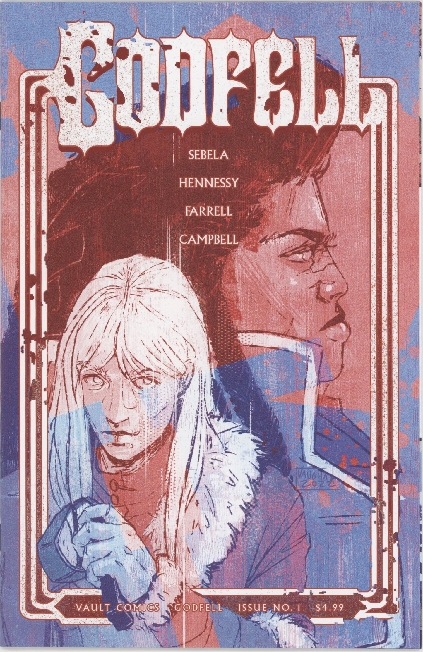 Godfell Issue #1C 1:10 Retailer Incentive Variant