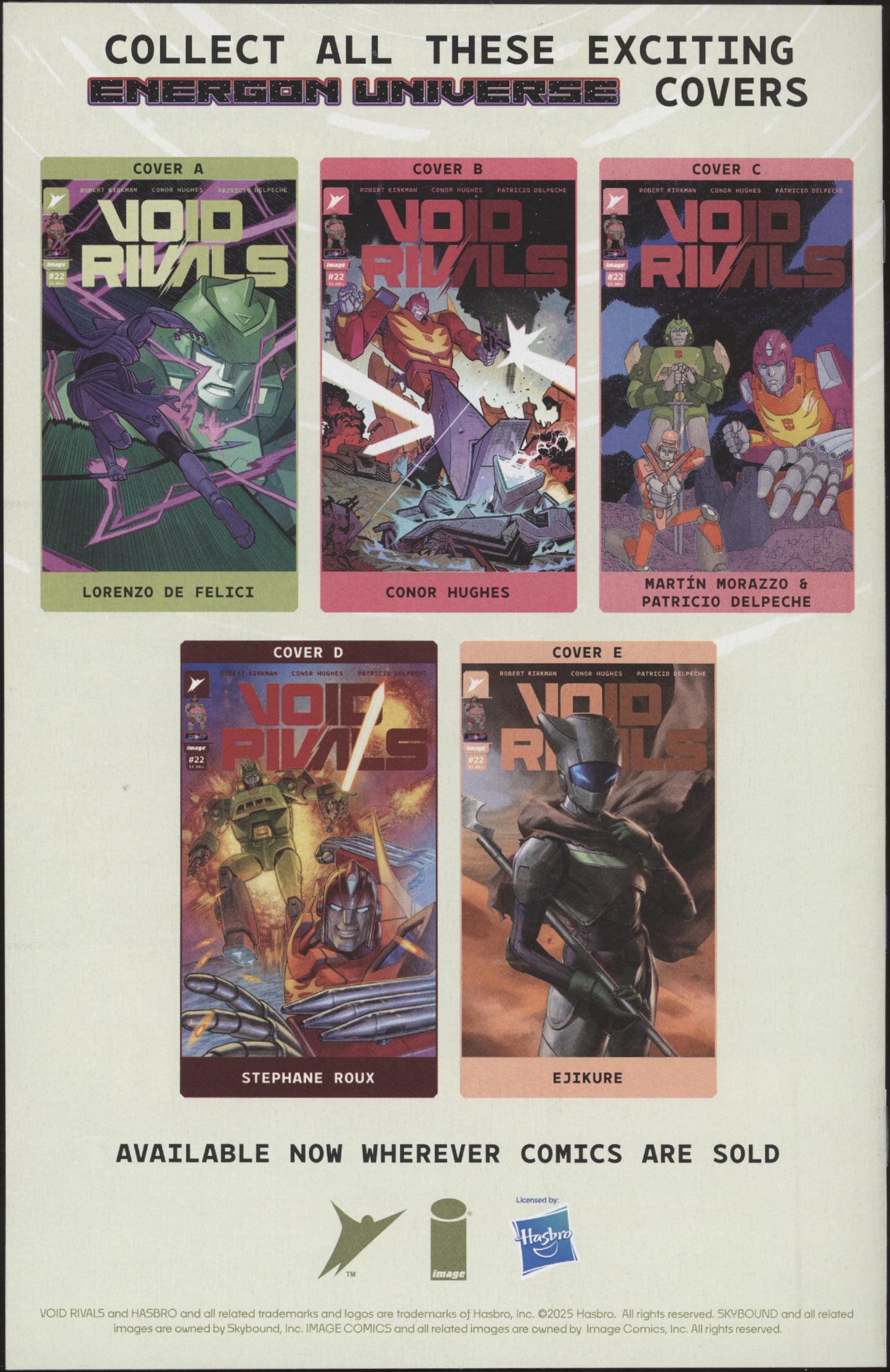 Void Rivals #22 Cover C 1 in 10 Martin Morzzo & Patricio Delpeche Connecting Variant