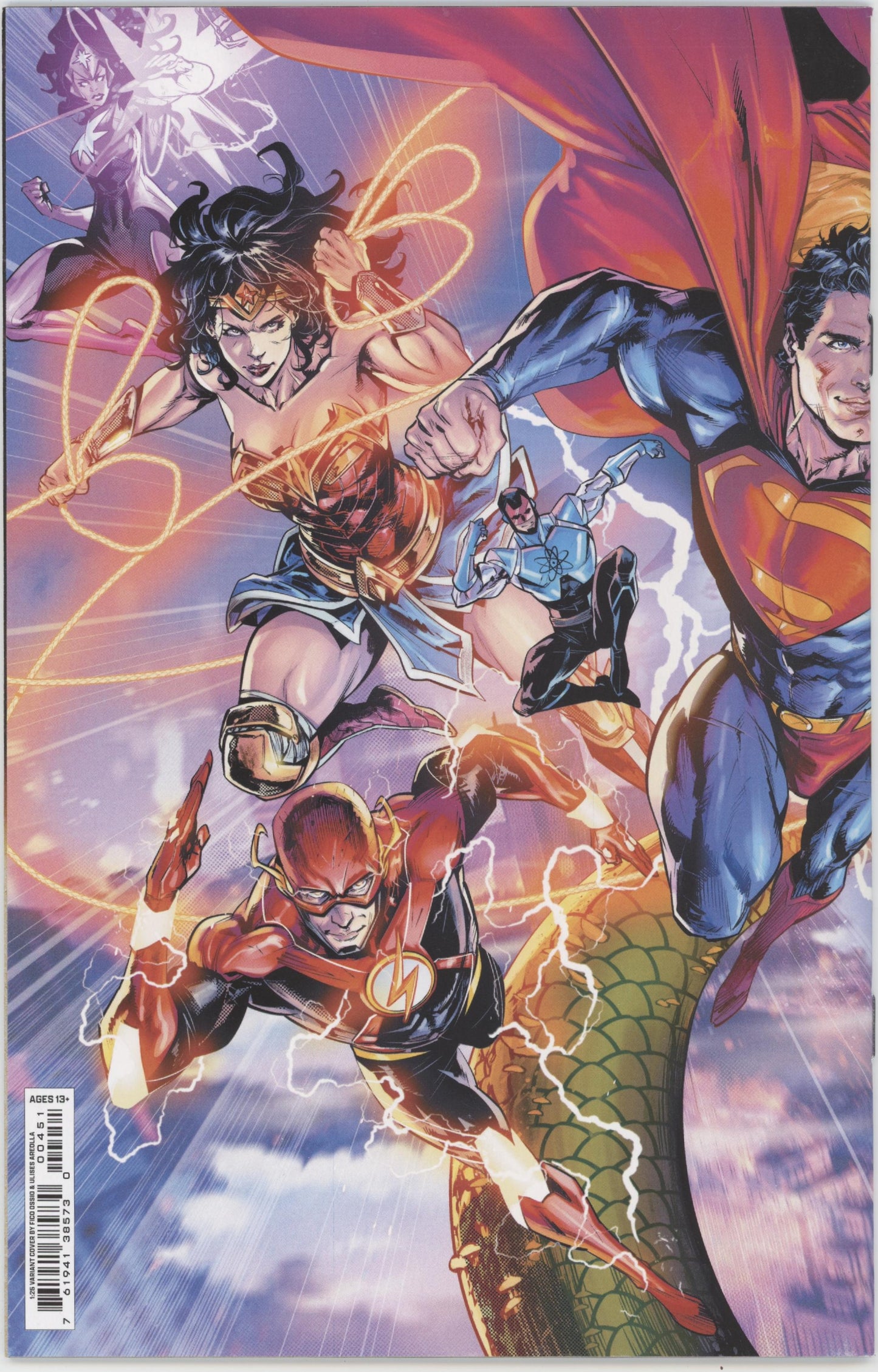 Justice League Unlimited Issue #4F 1:25 Retailer Incentive Variant