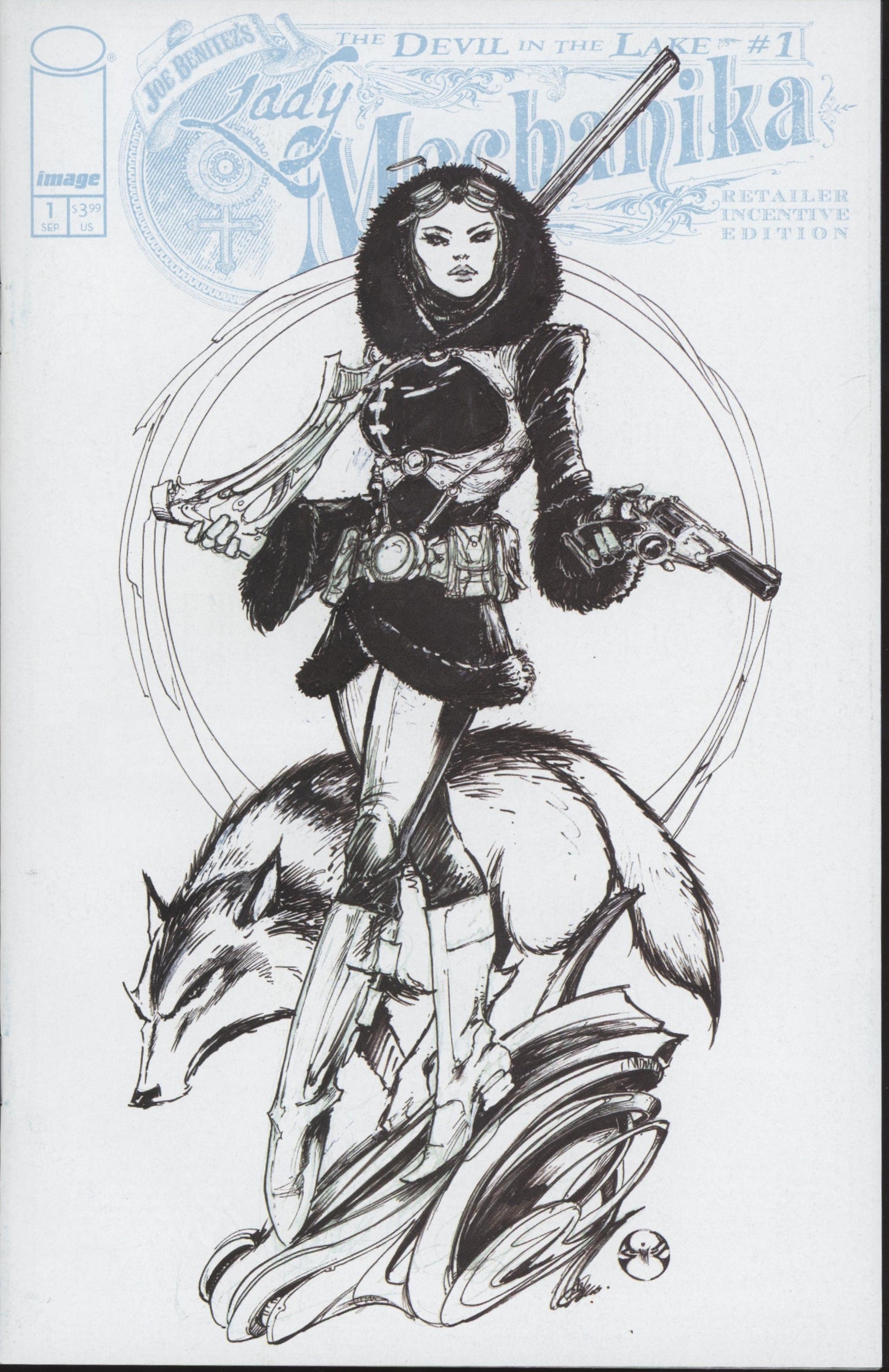 Lady Mechanika Devil in the Lake Issue #1C 1:10 Retailer Incentive Variant